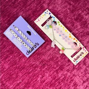 Claire's Best Friends Charm Bracelet Duo